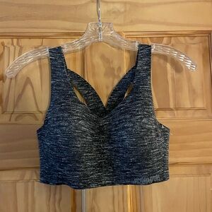 Victoria's Secret Heathered Black Sports Bra